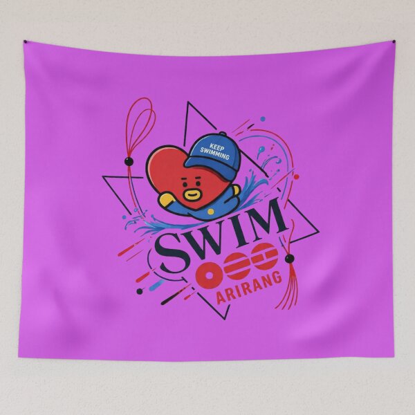 Item preview, BT21 TATA ARIRANG SWIM – Into the Purple Ocean designed and sold by Kimheawon.
