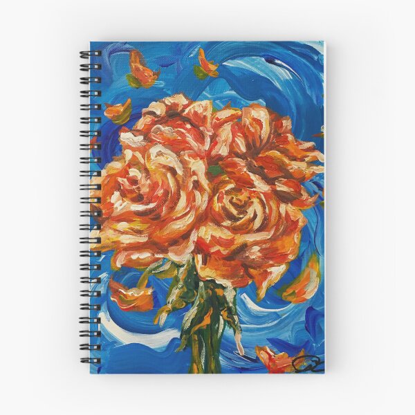 Item preview, Painted Roses colorful painting  designed and sold by Happy Mediums Art.