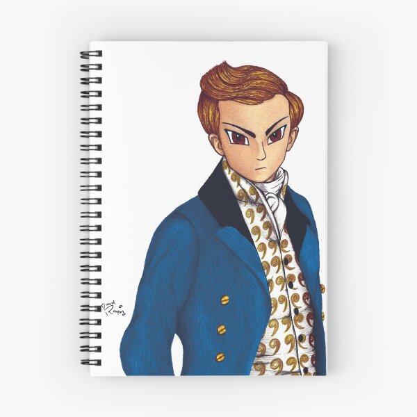 Item preview, Elegant Manga Diplomat Portrait designed and sold by danielrospad.