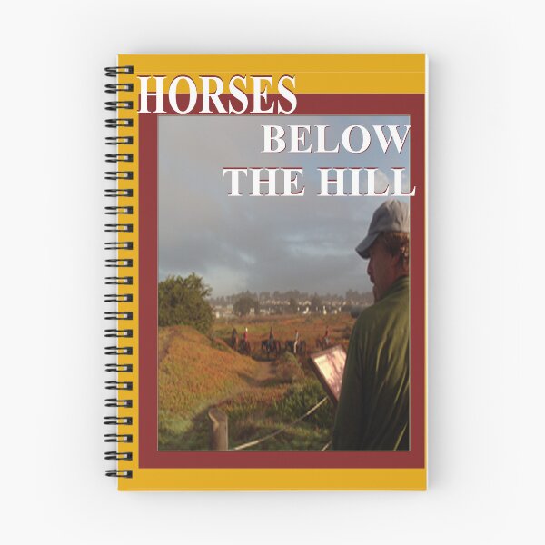 Item preview, "HORSES BELOW THE HILL" LANDSCAPE 11 designed and sold by VAVibrationArt.