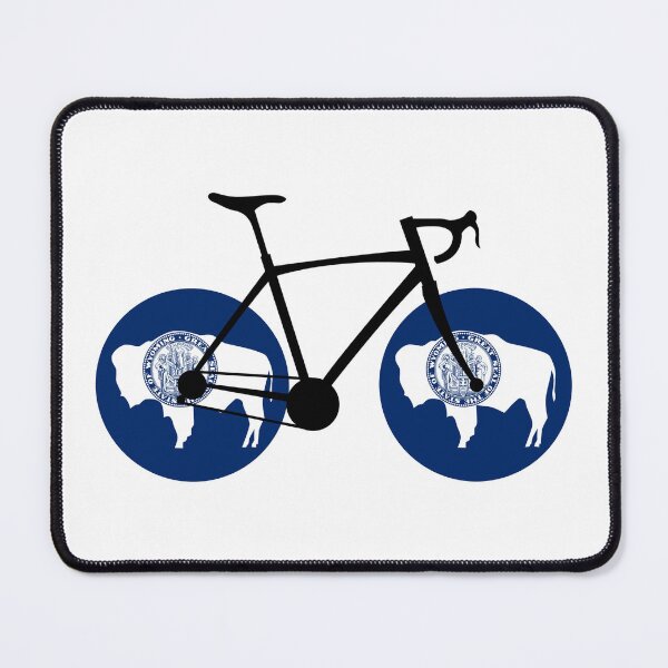 Item preview, Wyoming Flag Cycling designed and sold by Esskay Designs.