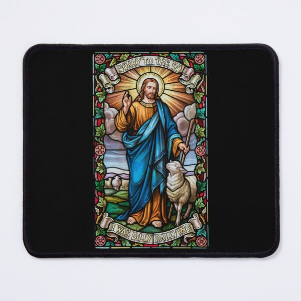 Item preview, Sorry to The 99 I was Dilly Dallying Christian Sheep Cute Jesus Humor designed and sold by Redgiant87x.