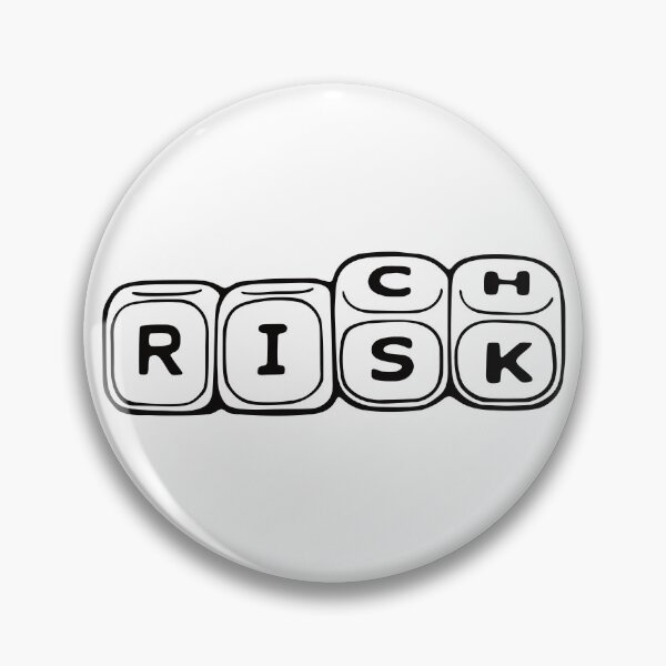 Item preview, No Risk No Rich – Minimalist Dice Graphic Typography designed and sold by Creativenetic.
