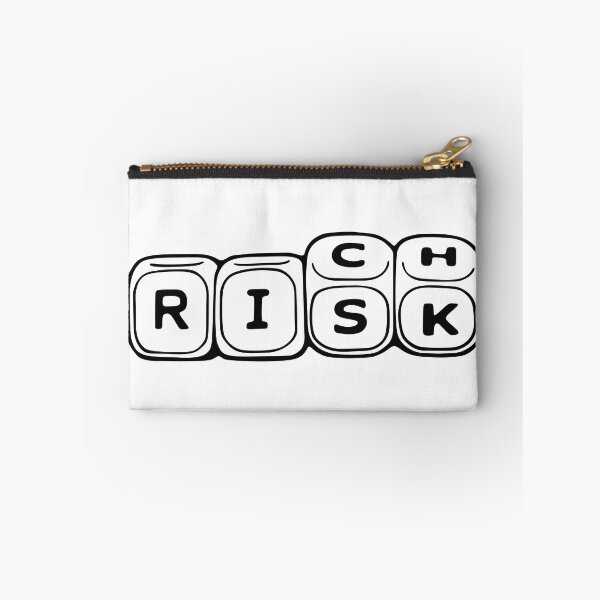 Item preview, No Risk No Rich – Minimalist Dice Graphic Typography designed and sold by Creativenetic.