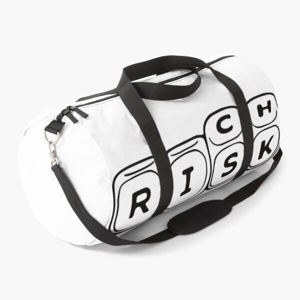 Item preview, No Risk No Rich – Minimalist Dice Graphic Typography designed and sold by Creativenetic.