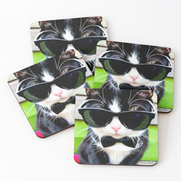 Item preview, Animals - Black and White Cat, Cool Humor and Internet Pop Culture designed and sold by World-Pets.