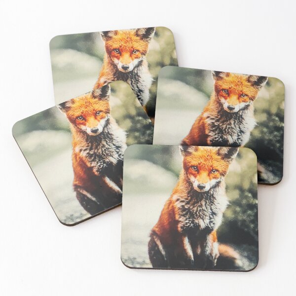 Item preview, Majestic Red Fox Sitting Portrait designed and sold by wahyuroni9.