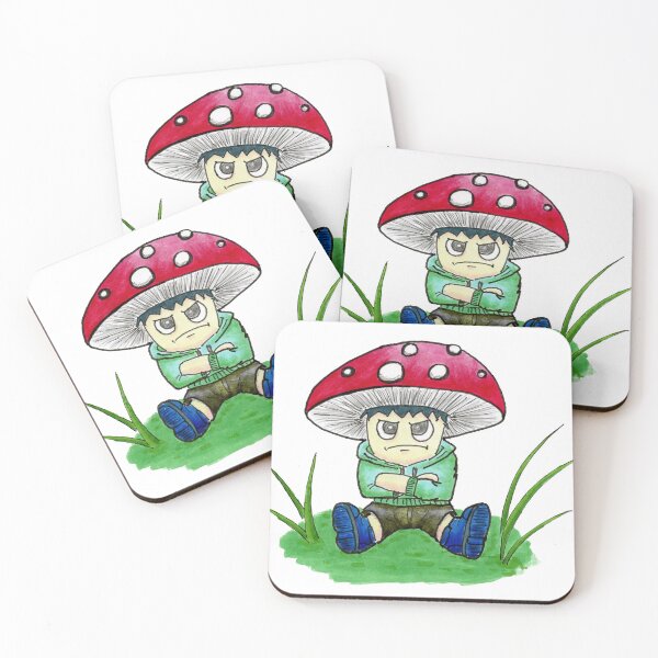 Item preview, Angry mushroom boy designed and sold by littleinkdudes.