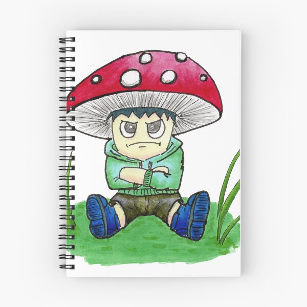 Item preview, Angry mushroom boy designed and sold by littleinkdudes.