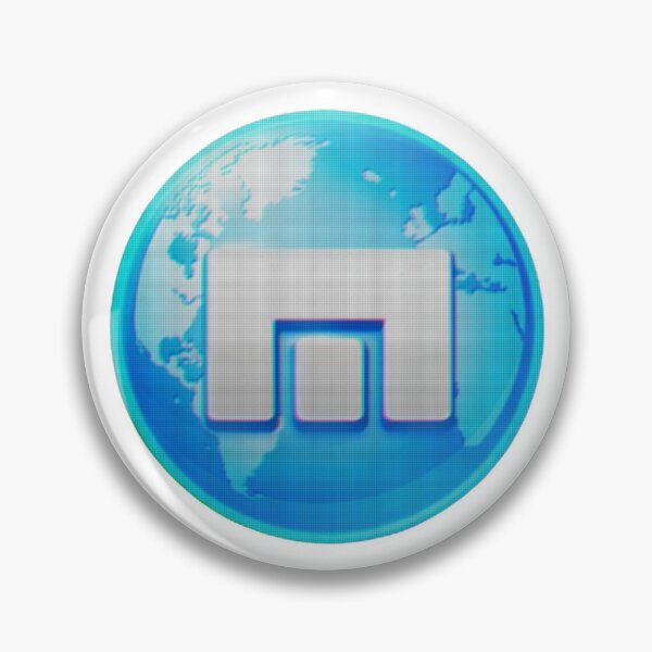 Item preview, Maxthon Browser CRT Y2K Retro Internet Aesthetic designed and sold by TrxshWear.