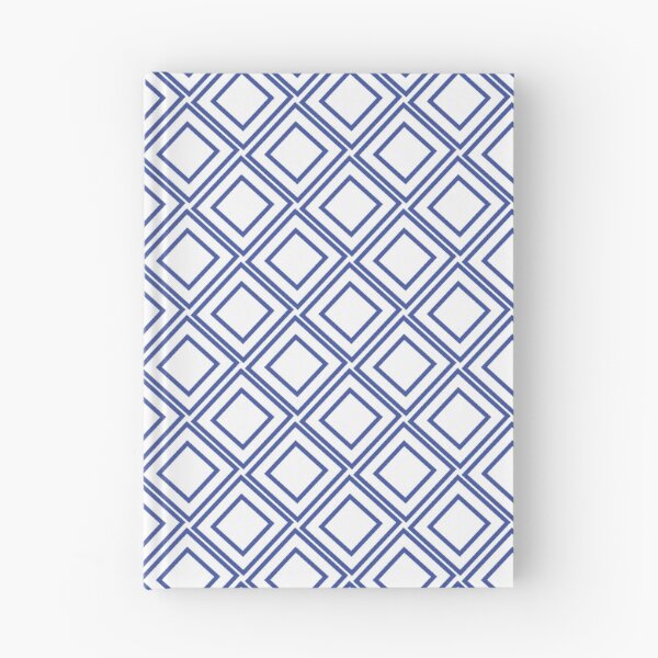 Item preview, Minimalist Geometric Blue Lattice Pattern designed and sold by BetweenForms.