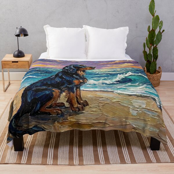 Item preview, Beach Night - Gordon Setter designed and sold by AjaTrier.