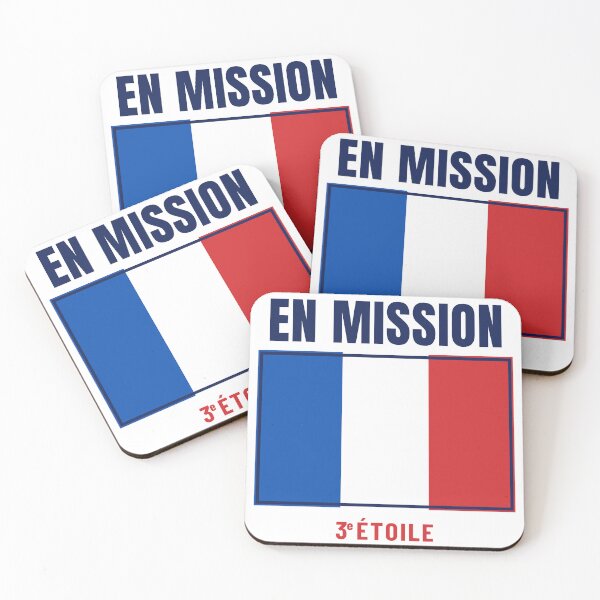 Item preview, On a mission clear France 2026 cmd 3rd star designed and sold by VestiaireFR.
