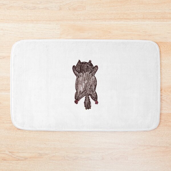 Item preview, Funny Black Cat lying face down  designed and sold by MagicYana.