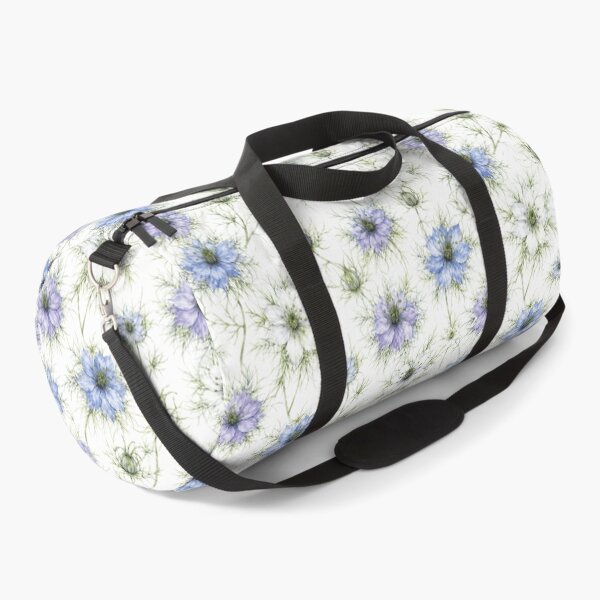 Item preview, Nigella Love in a Mist Watercolor Ethereal Seamless Pattern designed and sold by Inkworksbyshery.
