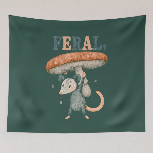 Item preview, Chaotic Mushroom Possum designed and sold by SignumShop.