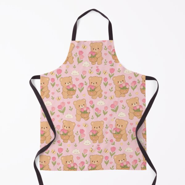 Item preview, Teddy Bear Tulip Basket Pattern designed and sold by Soft Berry Studio.