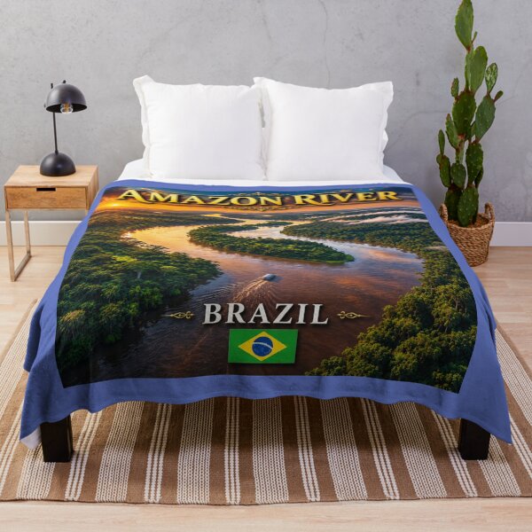 Item preview, The Amazing Amazon River designed and sold by globetrottergfx.