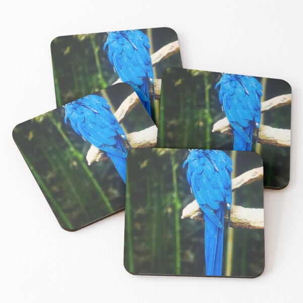 Item preview, Beautiful Hyacinth Macaw Blue Parrot designed and sold by wahyuroni9.