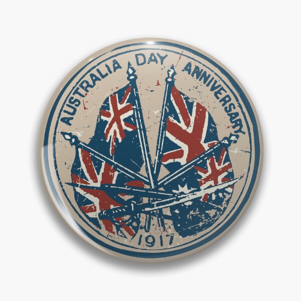 Item preview, 1917 Vintage Australian Military Badge designed and sold by Lidra Zehcnas.