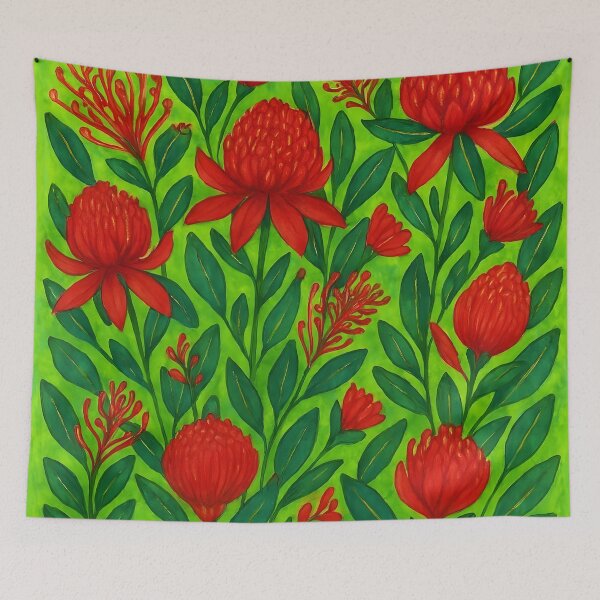 Item preview, Australian Native Flowers  designed and sold by GraphicsClub.