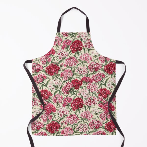 Item preview, Sweet William Cluster Watercolor Cottage Seamless Pattern designed and sold by Inkworksbyshery.