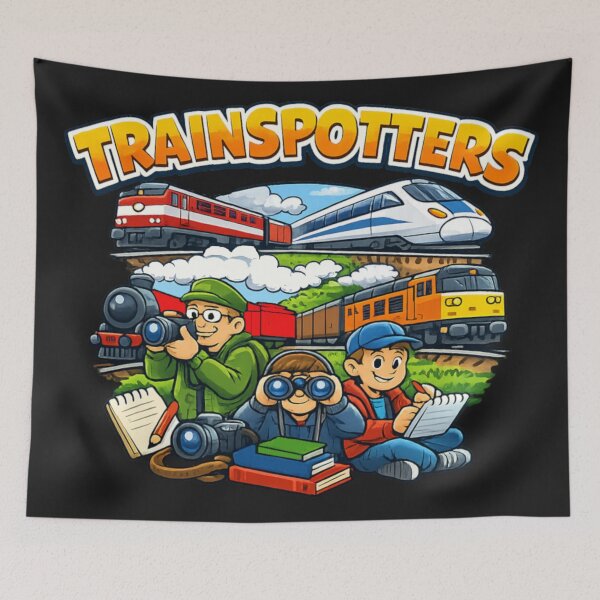 Item preview, Trainspotters trainspotting Trains designed and sold by JamesDunican.