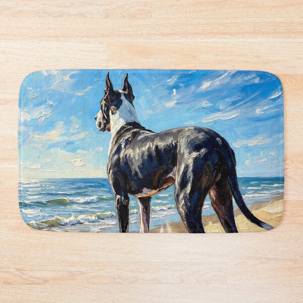Item preview, Beach Days - Mantle Great Dane designed and sold by AjaTrier.