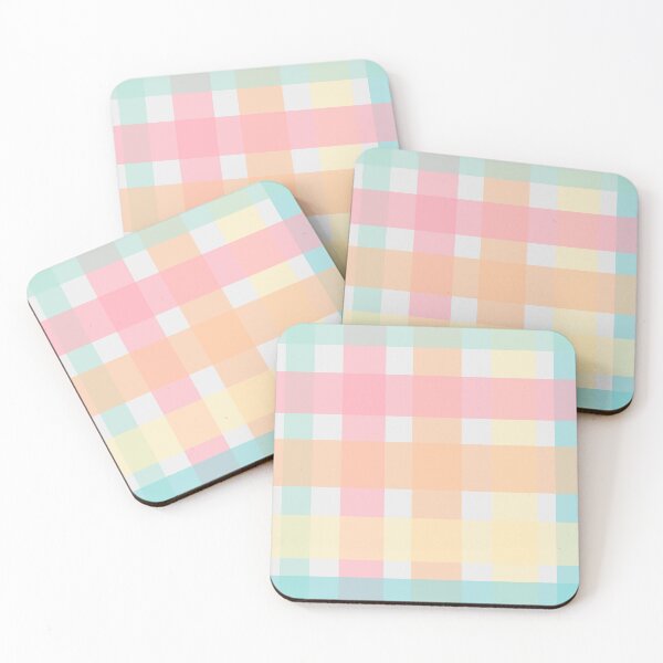 Item preview, Morning macarons 1.1 plaid pattern stripe designed and sold by KmcA-designs.