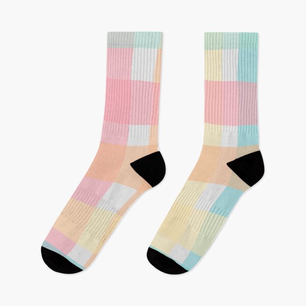 Item preview, Morning macarons 1.1 plaid pattern stripe designed and sold by KmcA-designs.