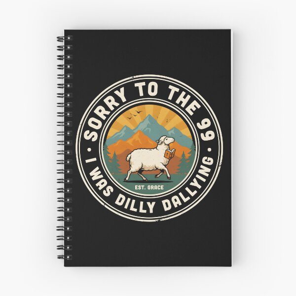 Item preview, Sorry to The 99 I was Dilly Dallying Christian Sheep Jesus Inspired Funny designed and sold by Redgiant87x.