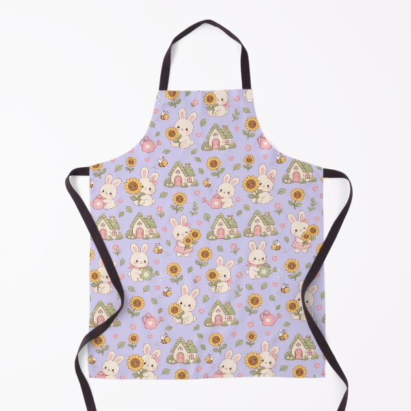 Item preview, Bunny Sunflower Cottage Pattern designed and sold by Soft Berry Studio.
