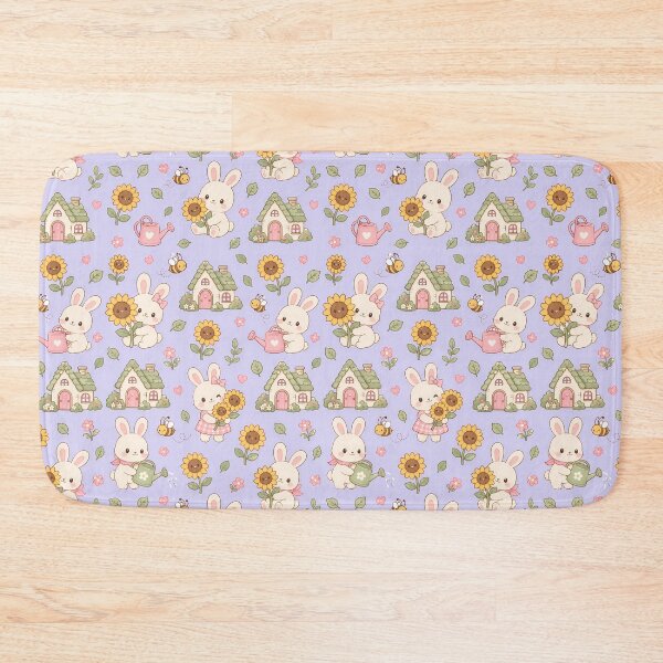 Item preview, Bunny Sunflower Cottage Pattern designed and sold by Soft Berry Studio.