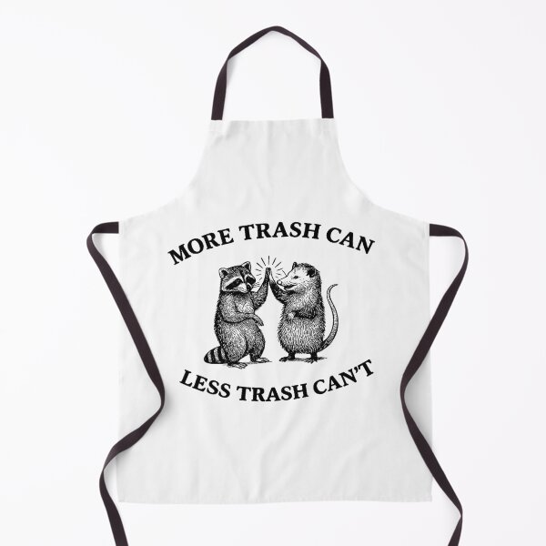 Item preview, More Trash Can Less Trash Can't, Raccoon Opossum Meme designed and sold by Rahamkshop.
