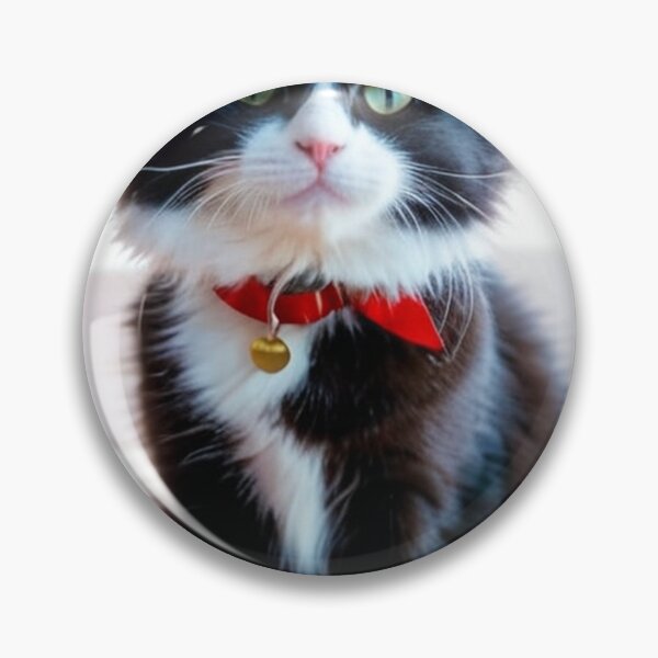Item preview, Animals - Black and White Cat, Summer Elegance by the Pool designed and sold by World-Pets.