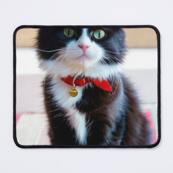 Item preview, Animals - Black and White Cat, Summer Elegance by the Pool designed and sold by World-Pets.