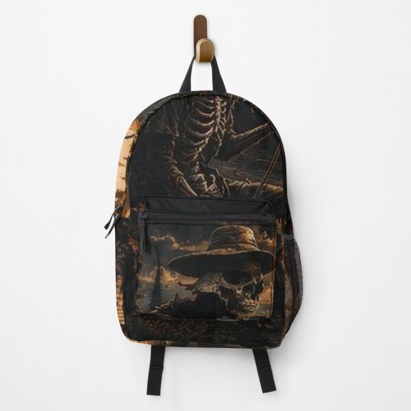 Item preview, Skeletal Fisher in Moonlit Forest designed and sold by HollowOakPrints.