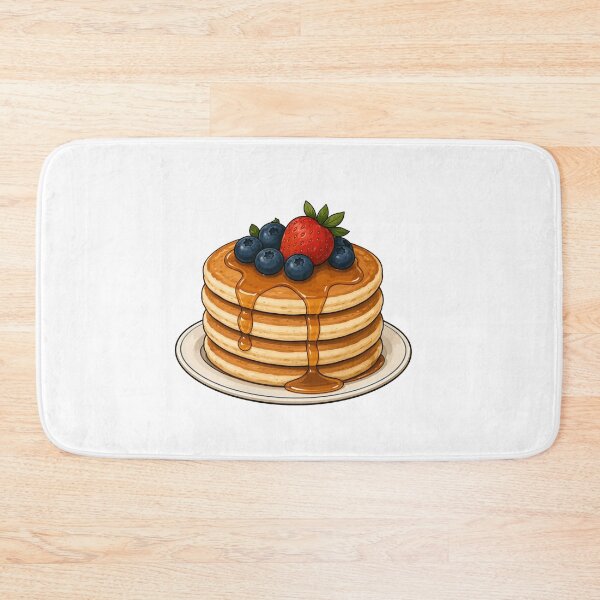 Item preview, Pancake Breakfast Sticker | Cute Food Illustration designed and sold by RidaSalArt.