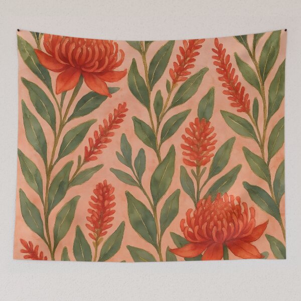 Item preview, Australian Native Flowers  designed and sold by GraphicsClub.