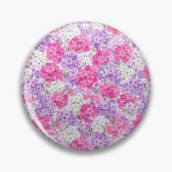 Item preview, Phlox Summer Carpet Watercolor Dense Seamless Pattern designed and sold by Inkworksbyshery.
