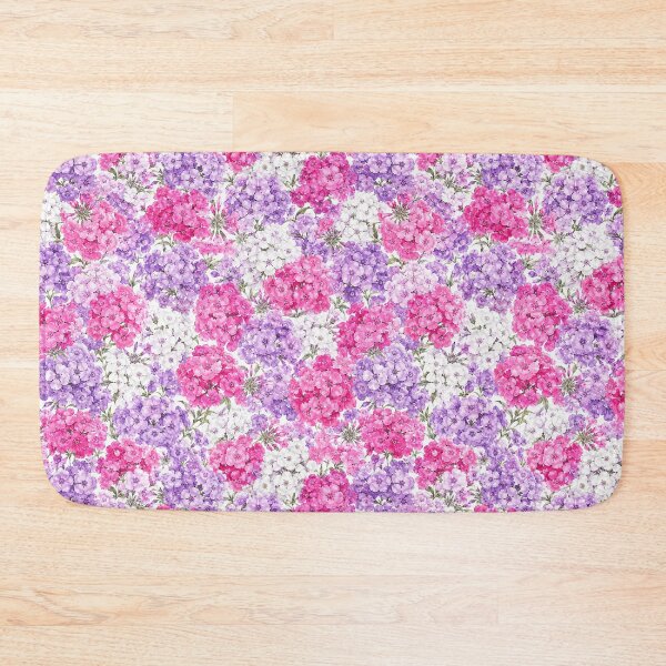 Item preview, Phlox Summer Carpet Watercolor Dense Seamless Pattern designed and sold by Inkworksbyshery.