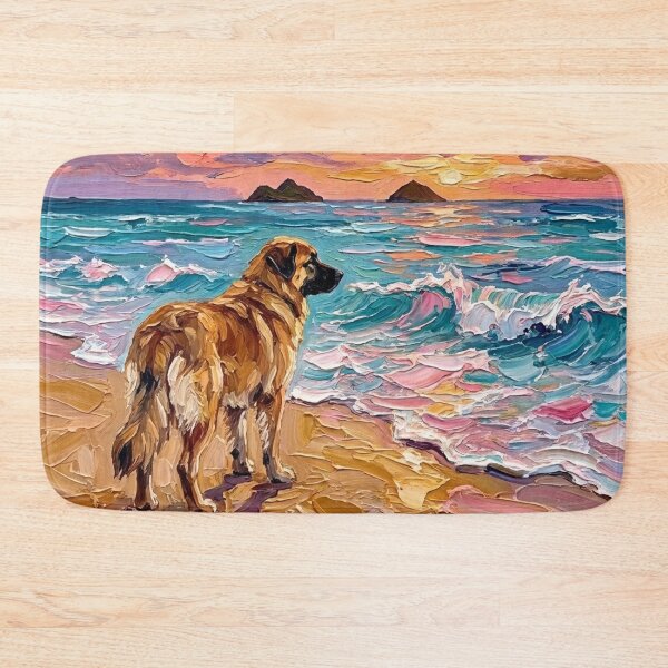 Item preview, Beach Days - Leonberger designed and sold by AjaTrier.