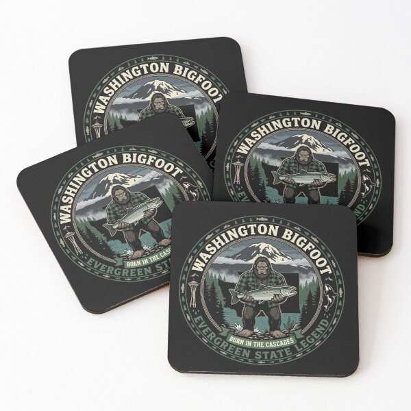 Item preview, Washington Bigfoot  designed and sold by Roy & Tiffany.
