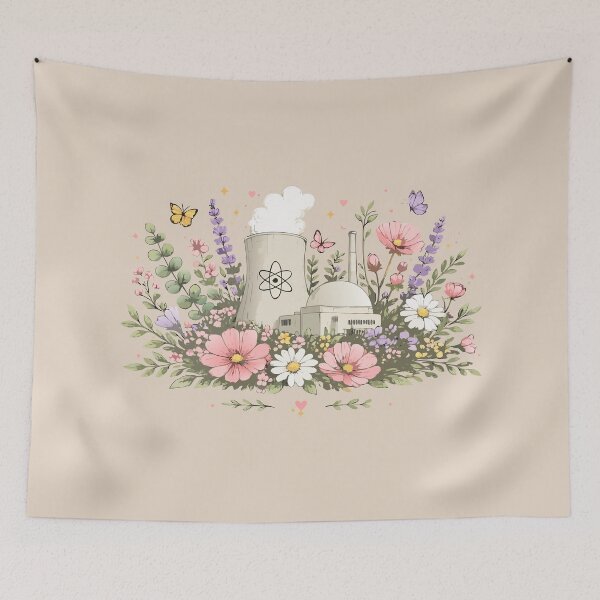 Item preview, Nuclear Power Blossoms designed and sold by HandicraftArt.