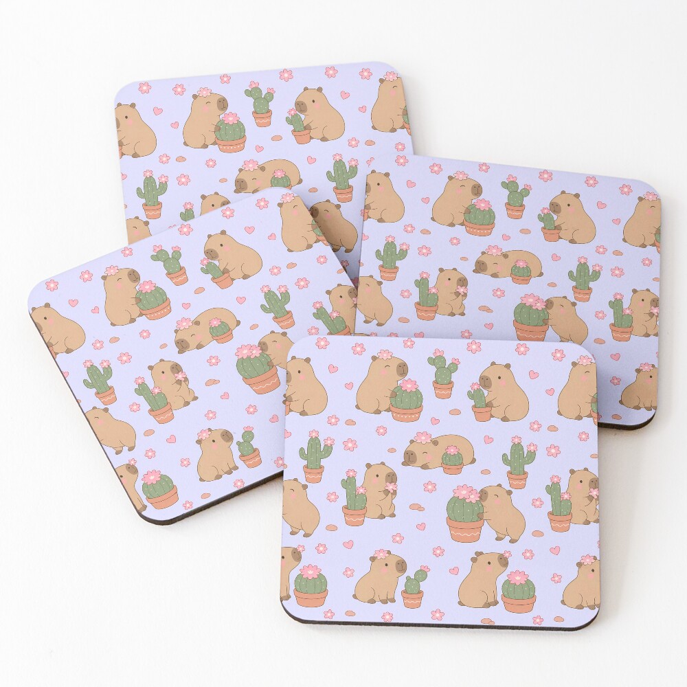 Item preview, Coasters (Set of 4) designed and sold by SoftBerryStudio.