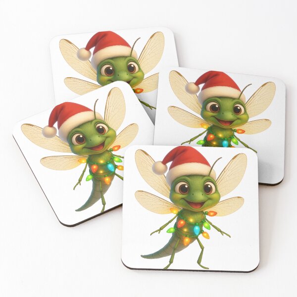 Item preview, Christmas Dragonfly designed and sold by Sillytoe.