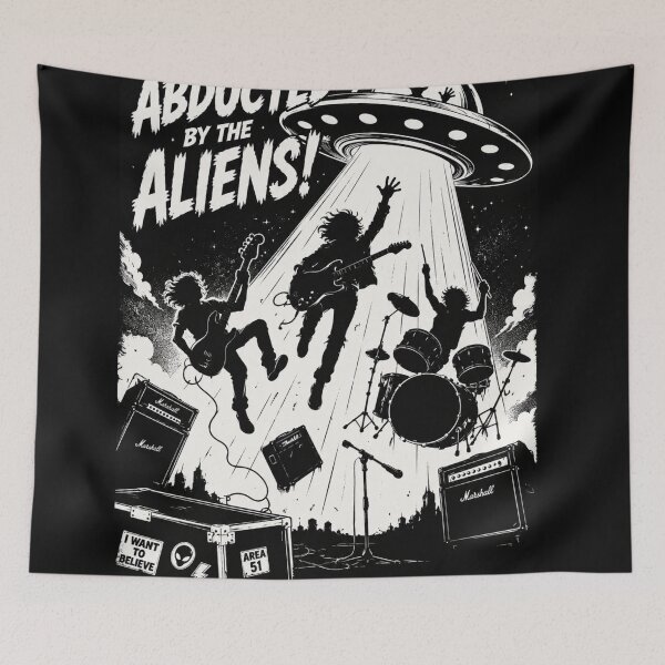 Item preview, Alien and the rock band designed and sold by delyo.