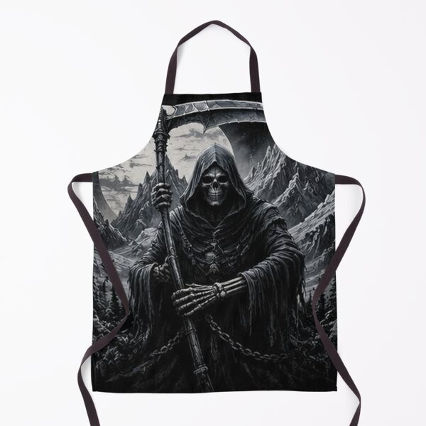 Item preview, Grim Reaper Death Figure Artwork designed and sold by HollowOakPrints.