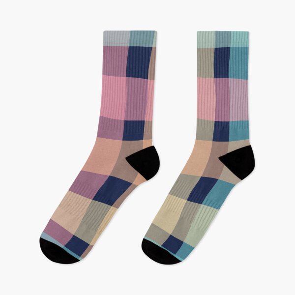 Item preview, Midnight macarons 1.1 plaid pattern stripe designed and sold by KmcA-designs.