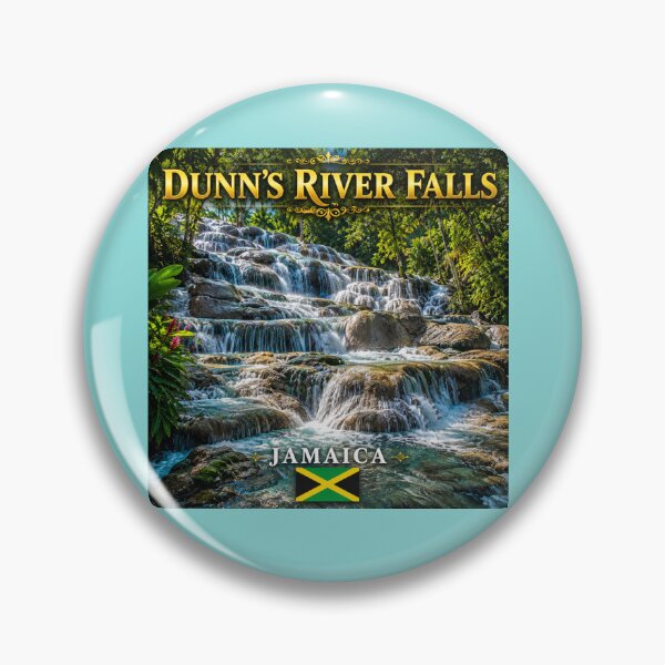 Item preview, Dunn's River Falls Jamaica designed and sold by globetrottergfx.